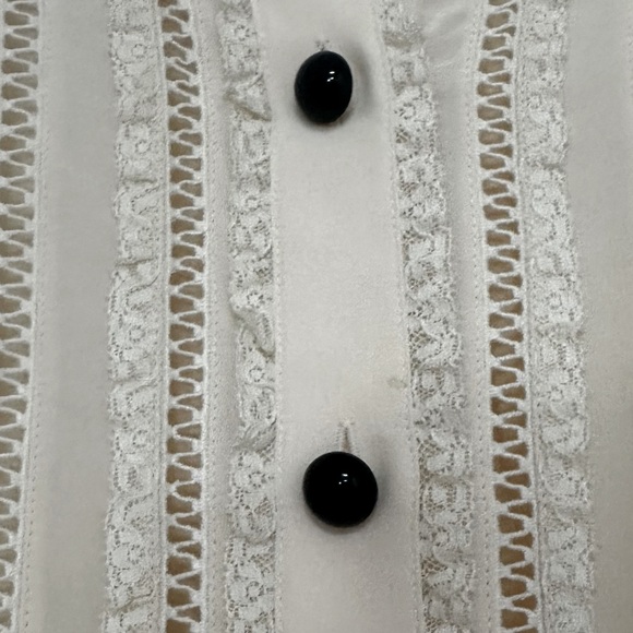 Coach silk lace ruffle blouse - Picture 12 of 12